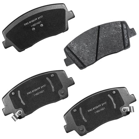 STOP BY BENDIX Stop Sbc2117 Stop Ceramic Brake Pad SBC2117